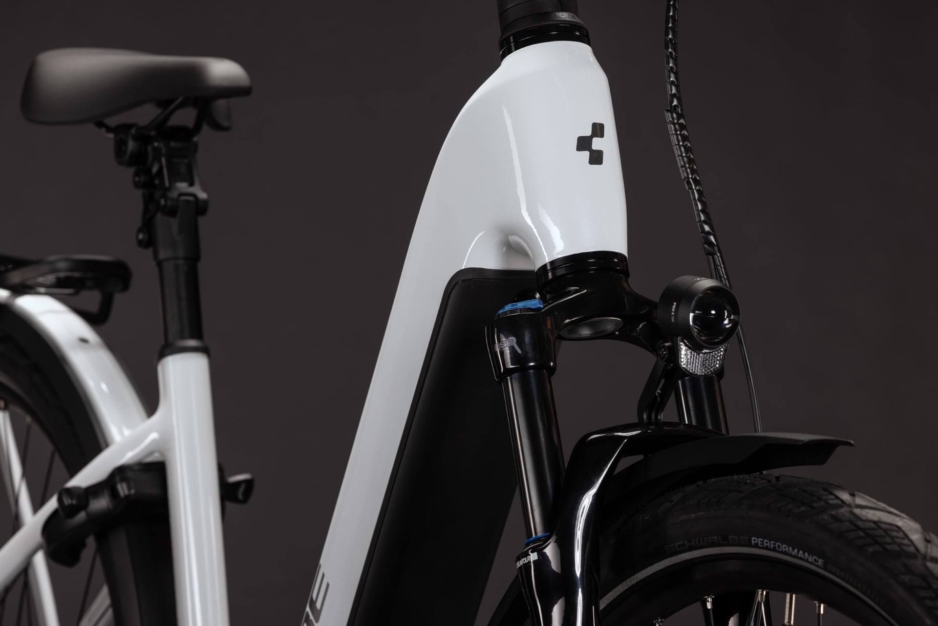 CUBE KATHMANDU HYBRID DELUXE PRO 800 eTOURING BIKE 2027 METALLICWHITE 'N' CHROME (EASY ENTRY)
