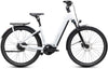 CUBE KATHMANDU HYBRID DELUXE PRO 800 eTOURING BIKE 2027 METALLICWHITE 'N' CHROME (EASY ENTRY)