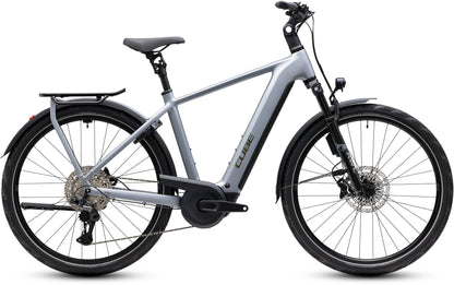 CUBE KATHMANDU HYBRID EXC 800 eTOURING BIKE 2027 SLATEGREY 'N' CHROME