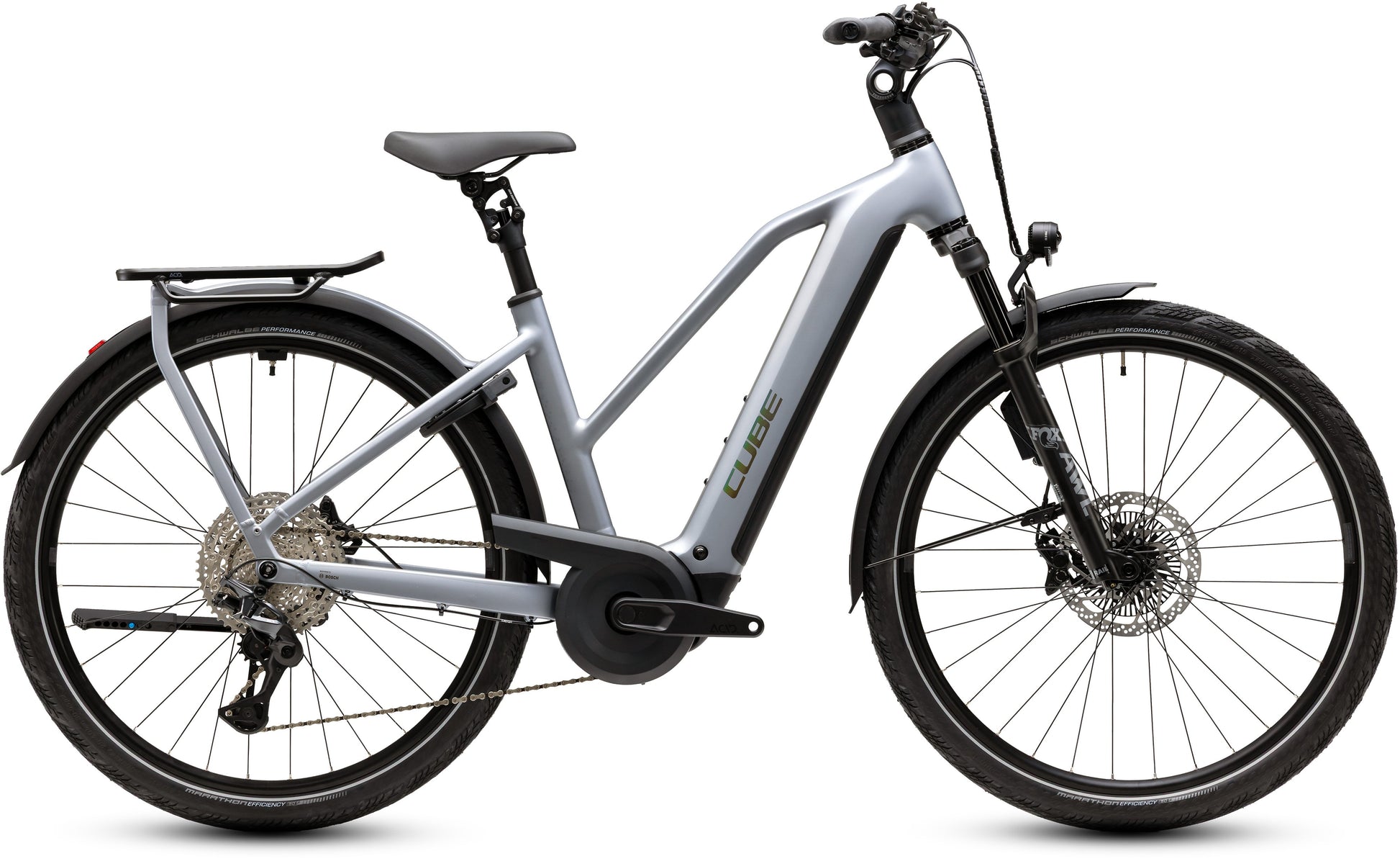 CUBE KATHMANDU HYBRID EXC 800 eTOURING BIKE 2027 SLATEGREY 'N' CHROME (TRAPEZE)