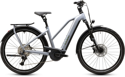 CUBE KATHMANDU HYBRID EXC 800 eTOURING BIKE 2027 SLATEGREY 'N' CHROME (TRAPEZE)