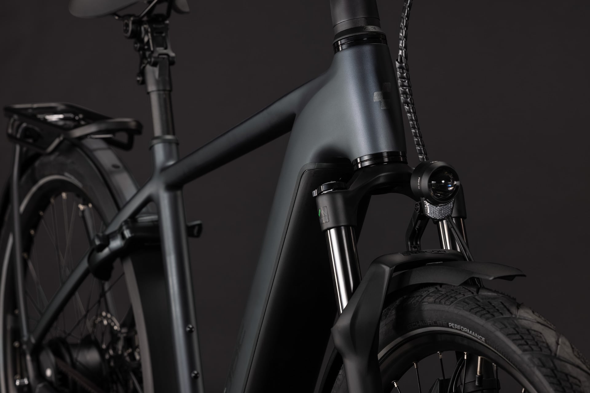 CUBE KATHMANDU HYBRID DELUXE EXC 800 eTOURING BIKE 2027 STEALTHGREY 'N' GREY