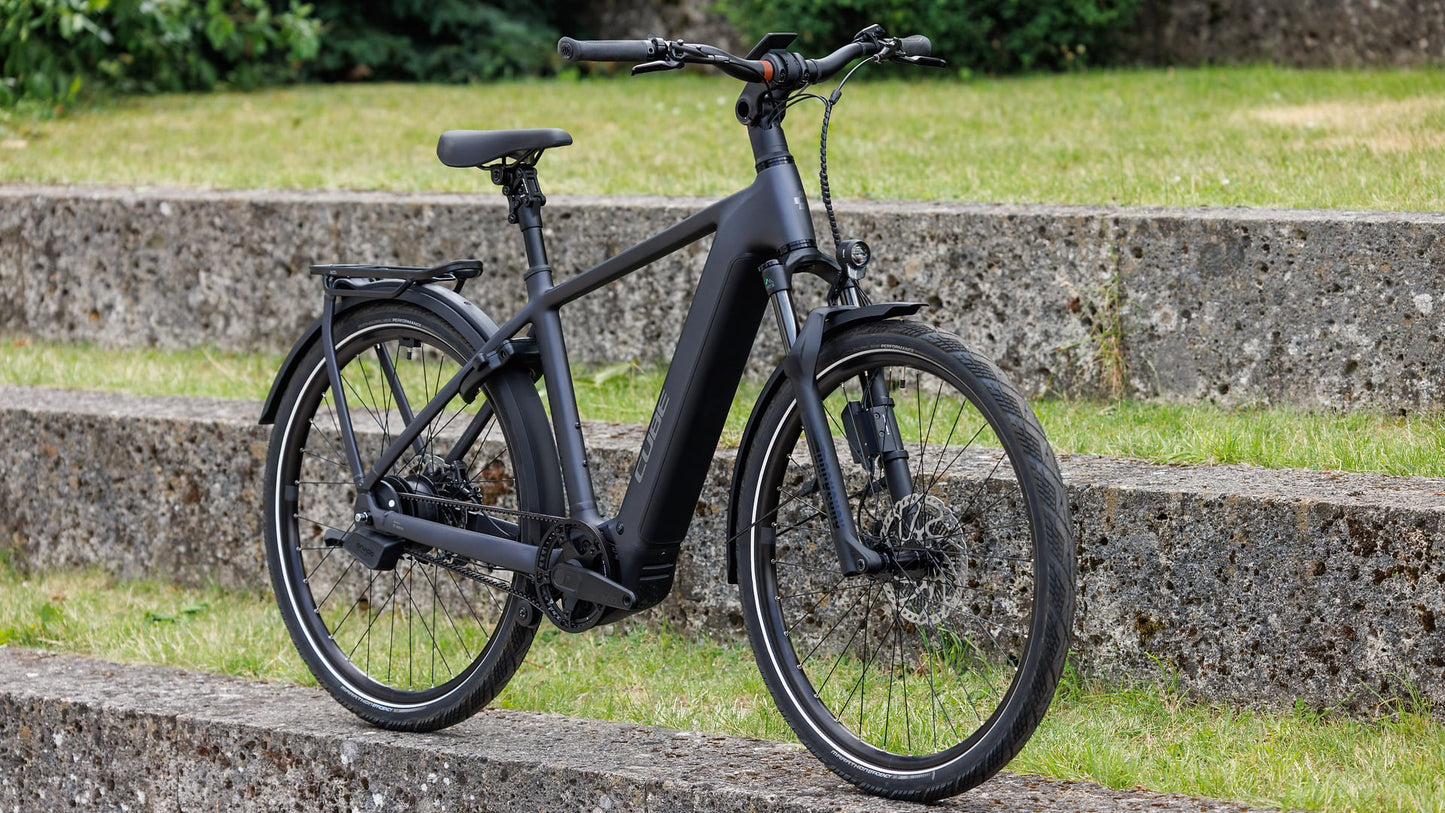 CUBE KATHMANDU HYBRID DELUXE EXC 800 eTOURING BIKE 2027 STEALTHGREY 'N' GREY
