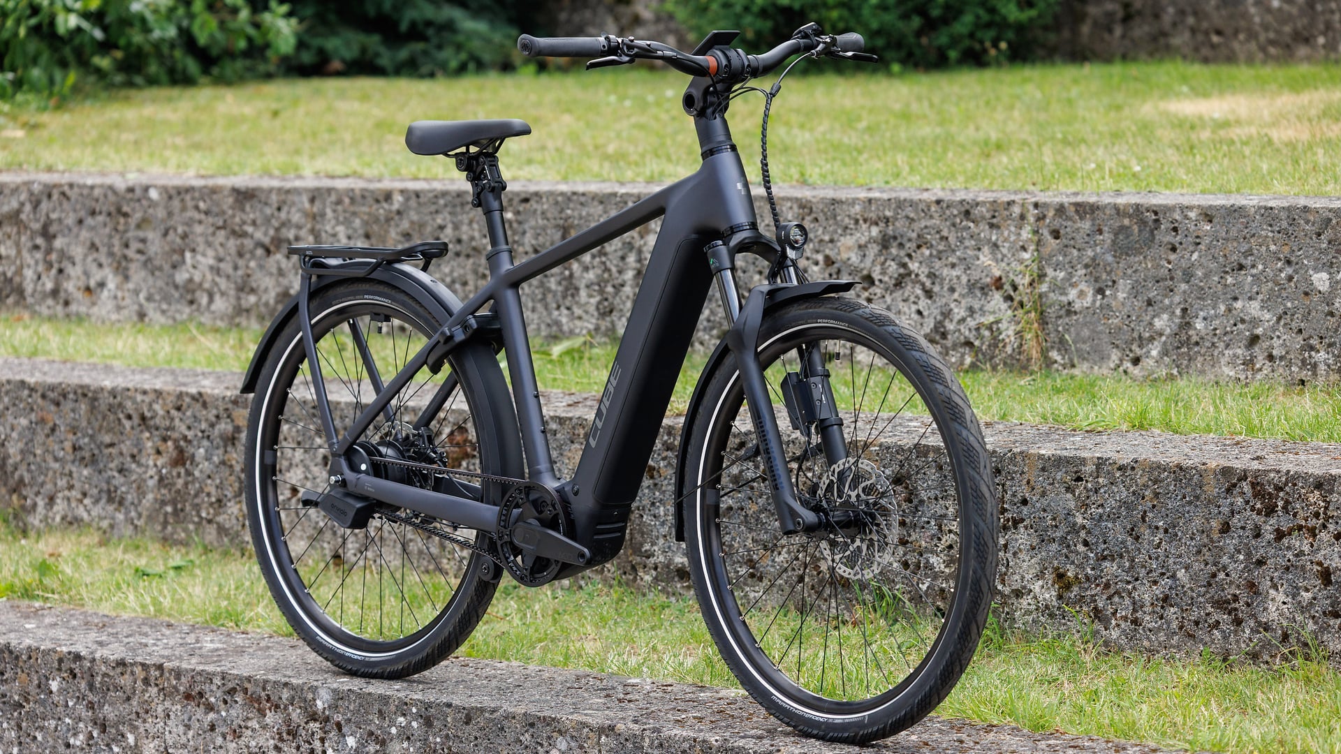 CUBE KATHMANDU HYBRID DELUXE EXC 800 eTOURING BIKE 2027 STEALTHGREY 'N' GREY