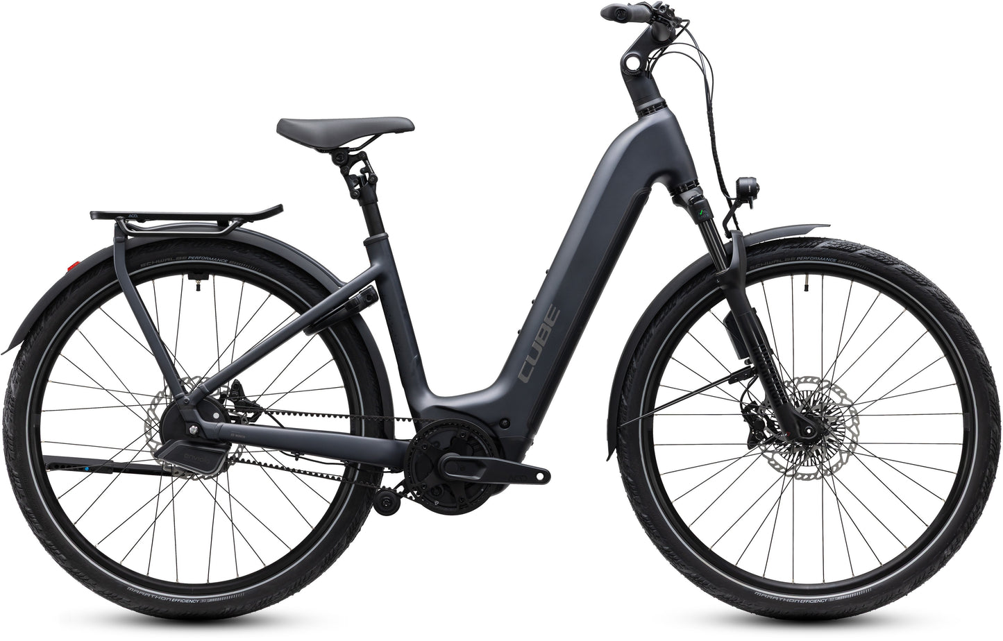 CUBE KATHMANDU HYBRID DELUXE EXC 800 eTOURING BIKE 2027 STEALTHGREY 'N' GREY (EASY ENTRY)