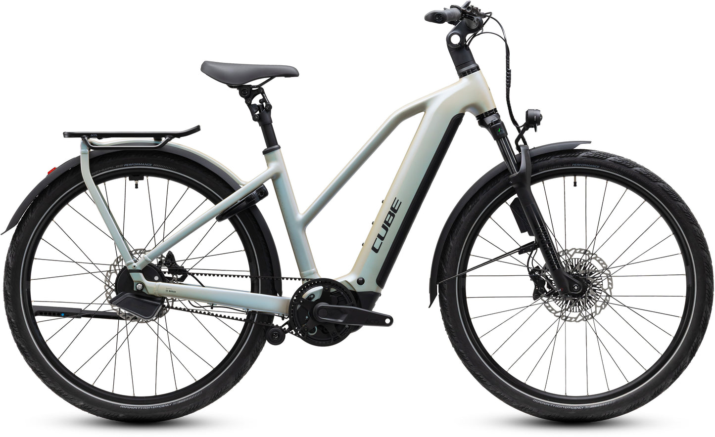 CUBE KATHMANDU HYBRID DELUXE EXC 800 eTOURING BIKE 2027 GLINTSAND 'N' BLACK (TRAPEZE)