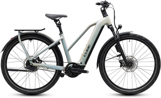 CUBE KATHMANDU HYBRID DELUXE EXC 800 eTOURING BIKE 2027 GLINTSAND 'N' BLACK (TRAPEZE)