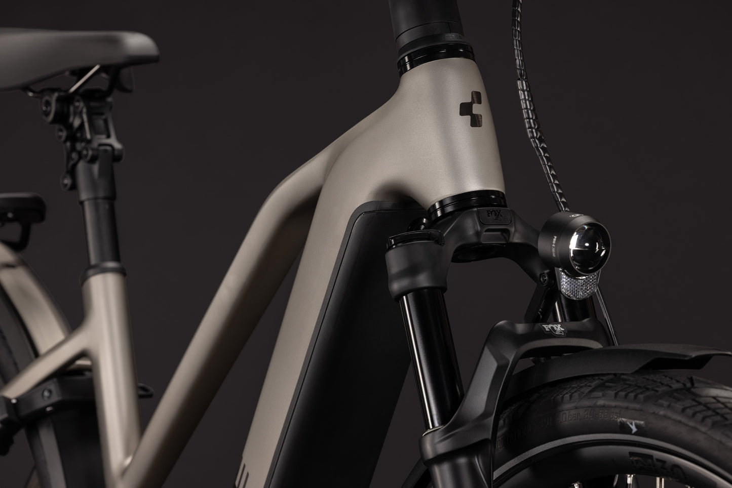 CUBE KATHMANDU HYBRID SLX 800 eTOURING BIKE 2027 FLASHSTONE 'N' CHROME (TRAPEZE)
