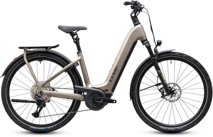 CUBE KATHMANDU HYBRID SLX 800 eTOURING BIKE 2027 FLASHSTONE 'N' CHROME (EASY ENTRY)