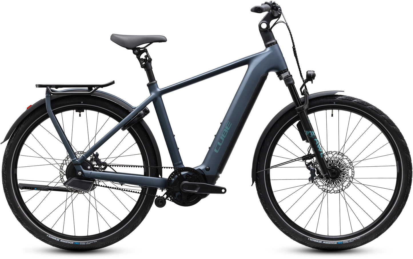 CUBE KATHMANDU HYBRID DELUXE SLX 800 eTOURING BIKE 2027 MINERALBLUE 'N' BLUE