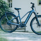 CUBE KATHMANDU HYBRID DELUXE SLX 800 eTOURING BIKE 2027 MINERALBLUE 'N' BLUE (TRAPEZE)