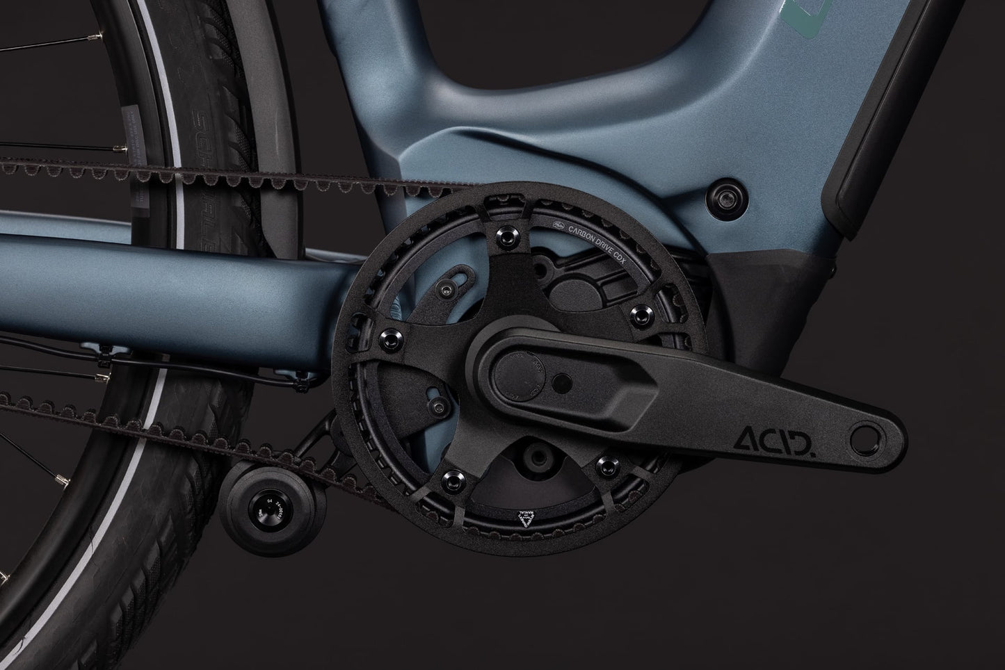 CUBE KATHMANDU HYBRID DELUXE SLX 800 eTOURING BIKE 2027 MINERALBLUE 'N' BLUE (EASY ENTRY)