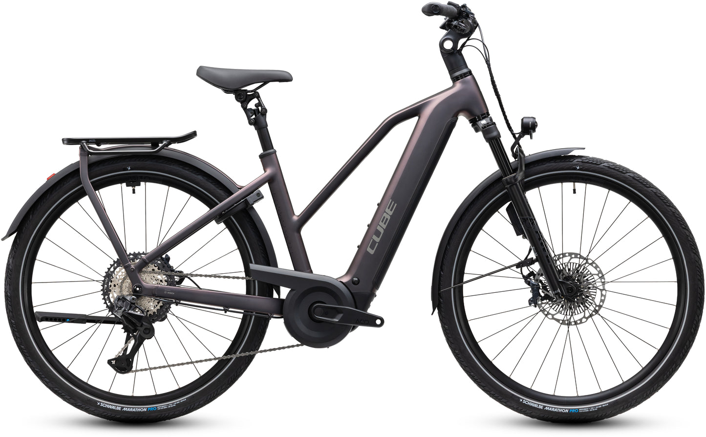 CUBE KATHMANDU HYBRID SLT 800 eTOURING BIKE 2027 MYSTICGRAPHITE 'N' REFLEX (TRAPEZE)