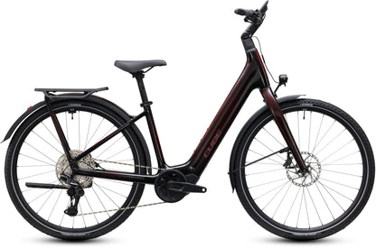 CUBE KATHMANDU HYBRID C:62 SLX 400X eTOURING BIKE 2027 LIQUIDRED 'N' RED (EASY ENTRY)