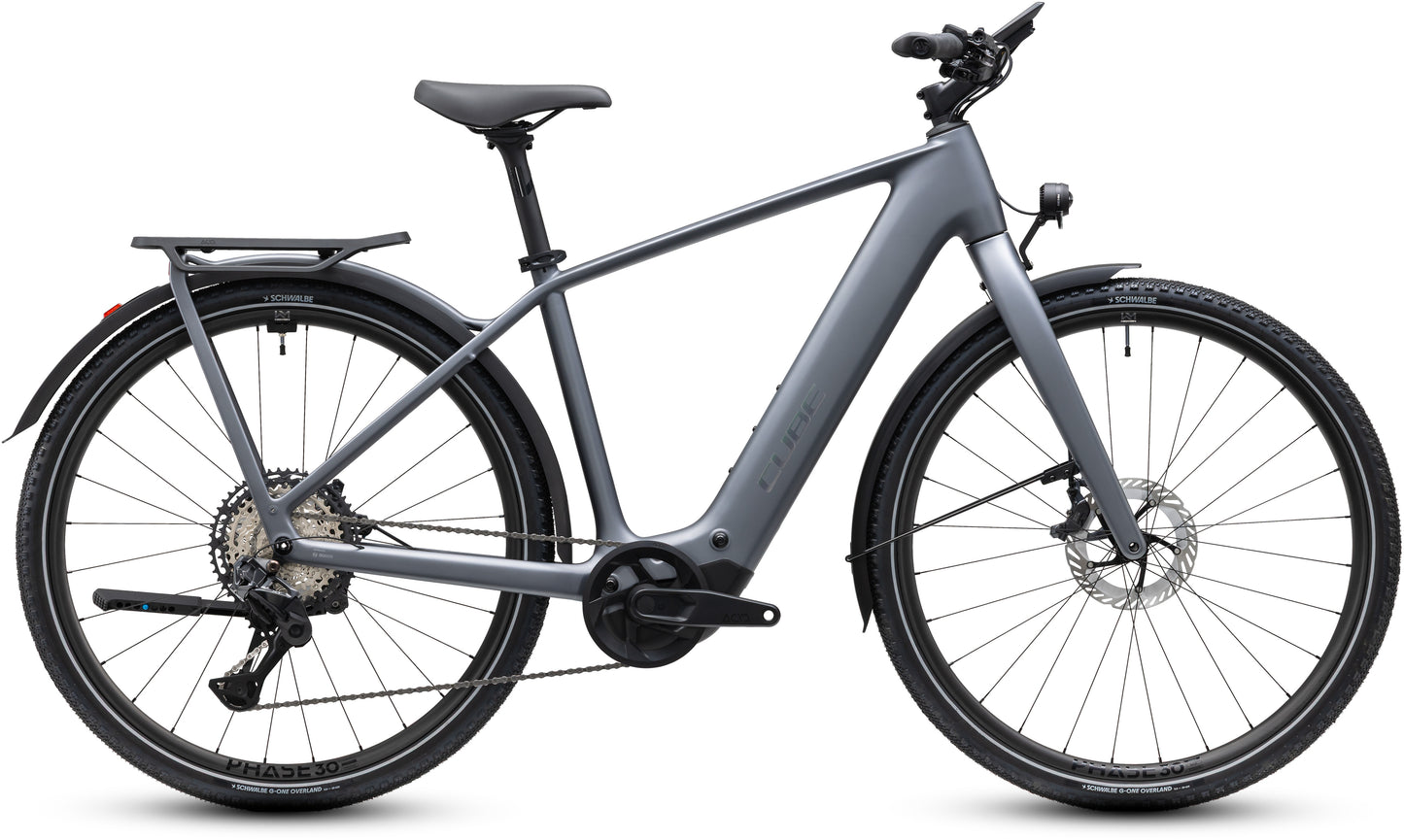 CUBE KATHMANDU HYBRID C:62 SLT 400X eTOURING BIKE 2027 ASHGREY 'N' PRIZM