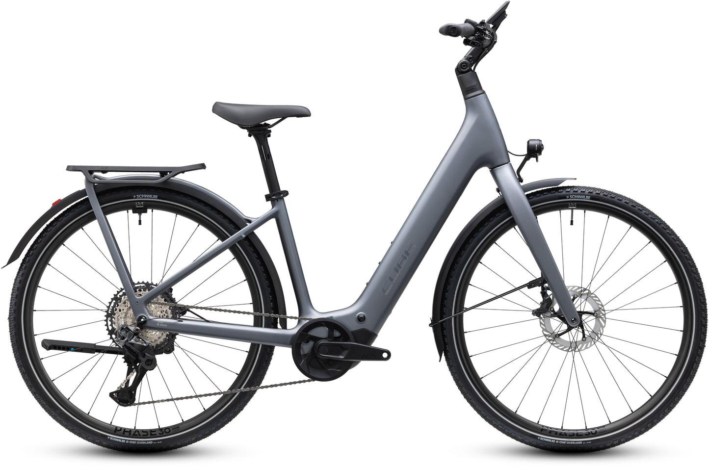 CUBE KATHMANDU HYBRID C:62 SLT 400X eTOURING BIKE 2027 ASHGREY 'N' PRIZM (EASY ENTRY)
