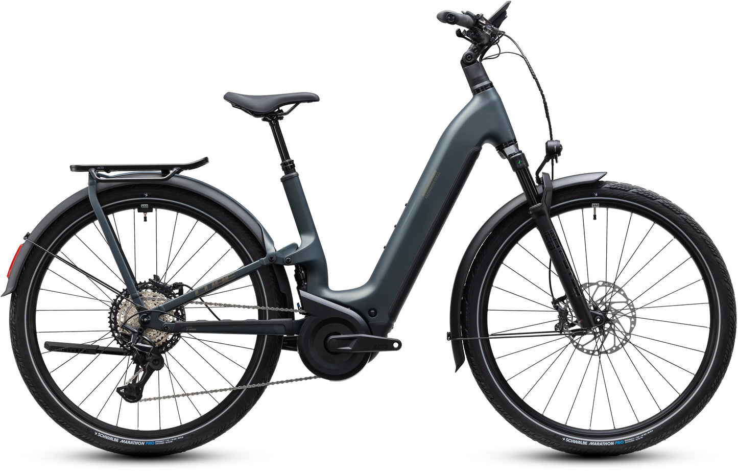 CUBE KATHMANDU HYBRID ONE11 HPC SLX 800 eTOURING BIKE 2027 SAGEBRUSHGREEN 'N' CHROME (EASY ENTRY)