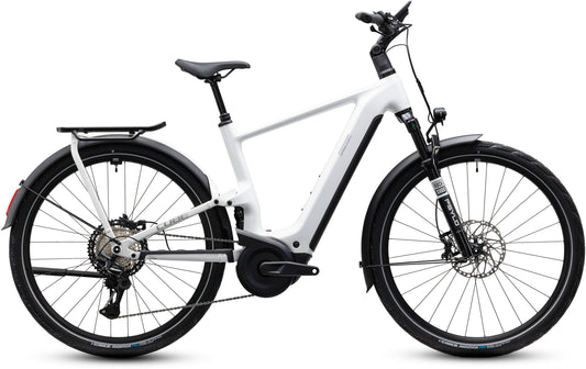 CUBE KATHMANDU HYBRID ONE11 HPC SLX 800 eTOURING BIKE 2027 METALLICWHITE 'N' PRIZM