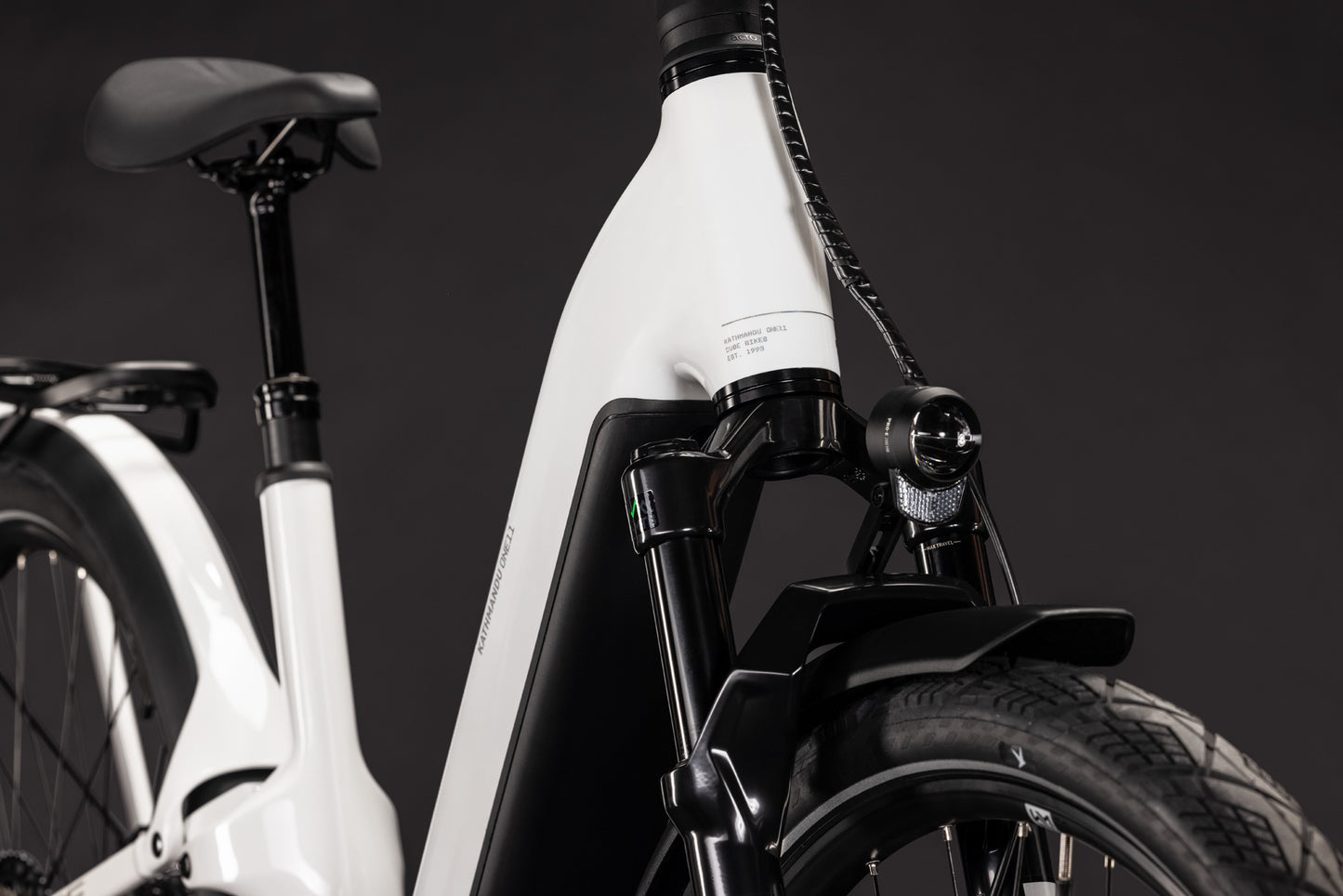 CUBE KATHMANDU HYBRID ONE11 HPC SLX 800 eTOURING BIKE 2027 METALLICWHITE 'N' PRIZM (EASY ENTRY)