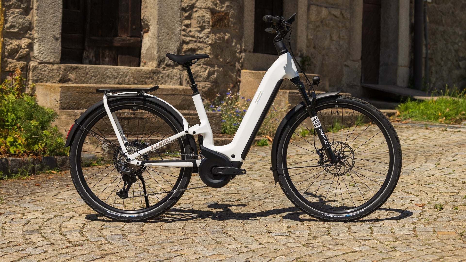 CUBE KATHMANDU HYBRID ONE11 HPC SLX 800 eTOURING BIKE 2027 METALLICWHITE 'N' PRIZM (EASY ENTRY)