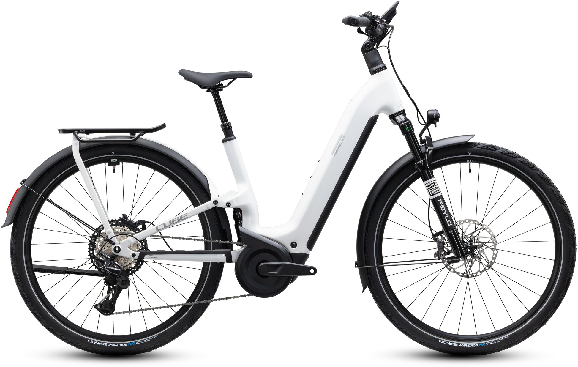 CUBE KATHMANDU HYBRID ONE11 HPC SLX 800 eTOURING BIKE 2027 METALLICWHITE 'N' PRIZM (EASY ENTRY)