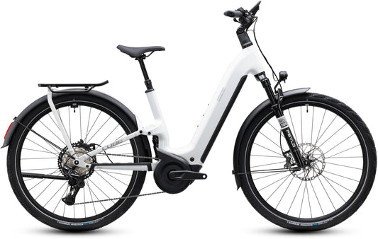 CUBE KATHMANDU HYBRID ONE11 HPC SLX 800 eTOURING BIKE 2027 METALLICWHITE 'N' PRIZM (EASY ENTRY)