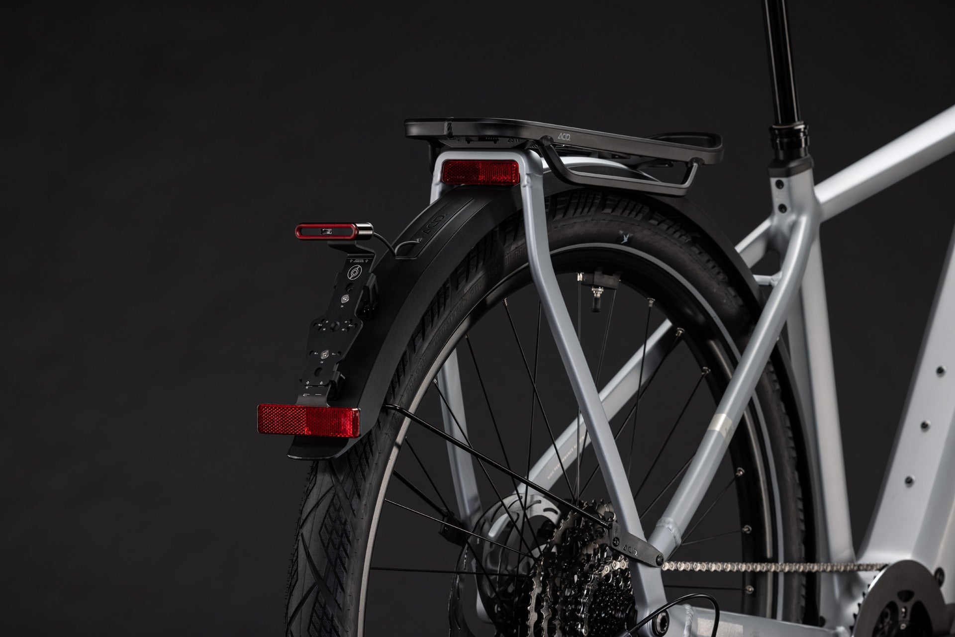 CUBE KATHMANDU HYBRID 45 800 eTOURING BIKE 2027 SLATEGREY 'N' CHROME