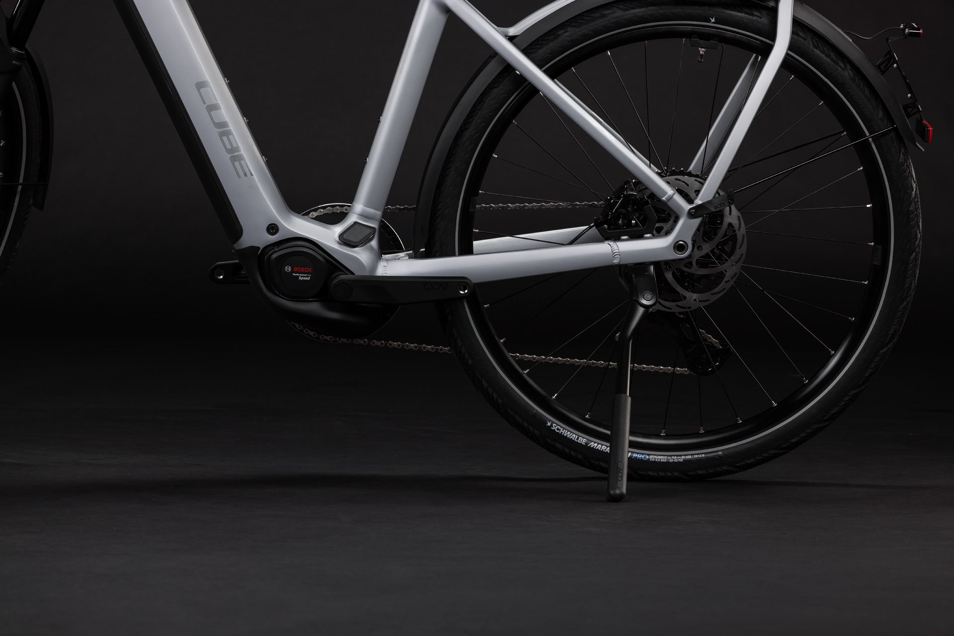 CUBE KATHMANDU HYBRID 45 800 eTOURING BIKE 2027 SLATEGREY 'N' CHROME