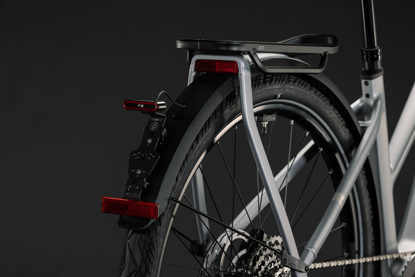 CUBE KATHMANDU HYBRID 45 800 eTOURING BIKE 2027 SLATEGREY 'N' CHROME (TRAPEZE)