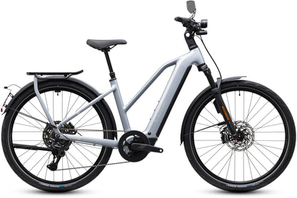 CUBE KATHMANDU HYBRID 45 800 eTOURING BIKE 2027 SLATEGREY 'N' CHROME (TRAPEZE)