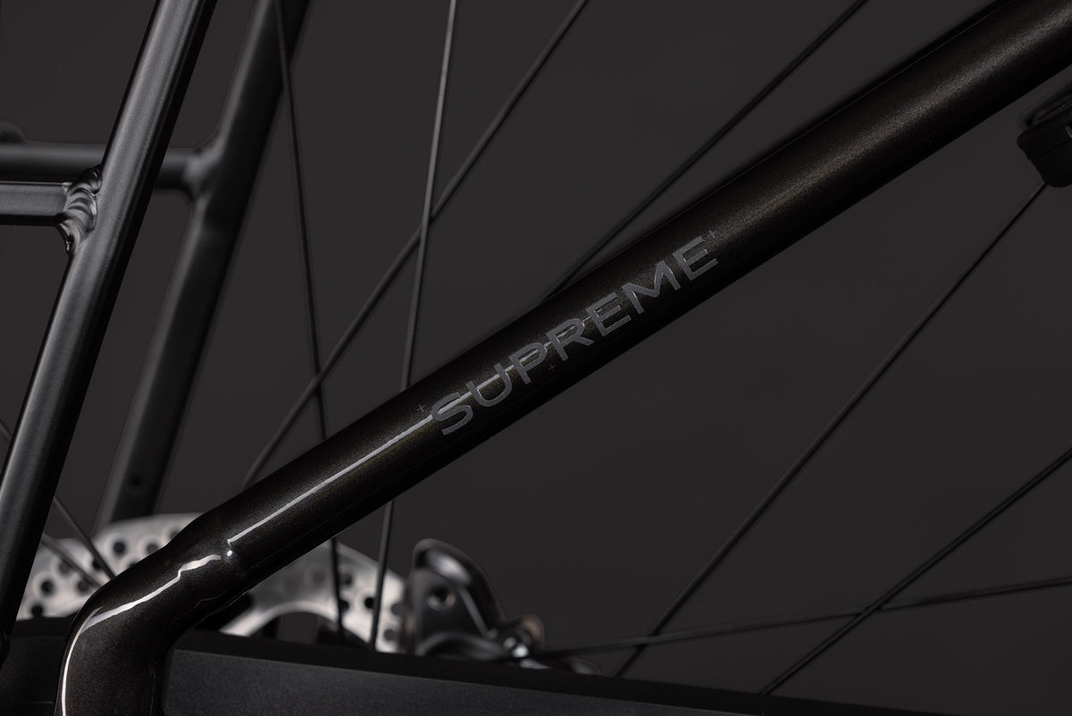 CUBE SUPREME HYBRID COMFORT ONE 600 URBAN eBIKE 2027 GUNMETAL 'N' REFLEX (EASY ENTRY)