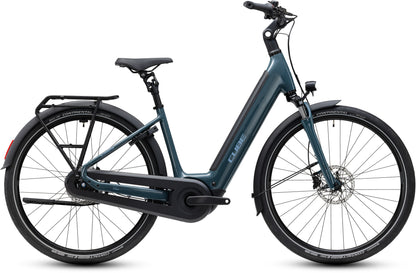 CUBE SUPREME HYBRID COMFORT ONE 600 URBAN eBIKE 2027 STORM 'N' REFLEX (EASY ENTRY)