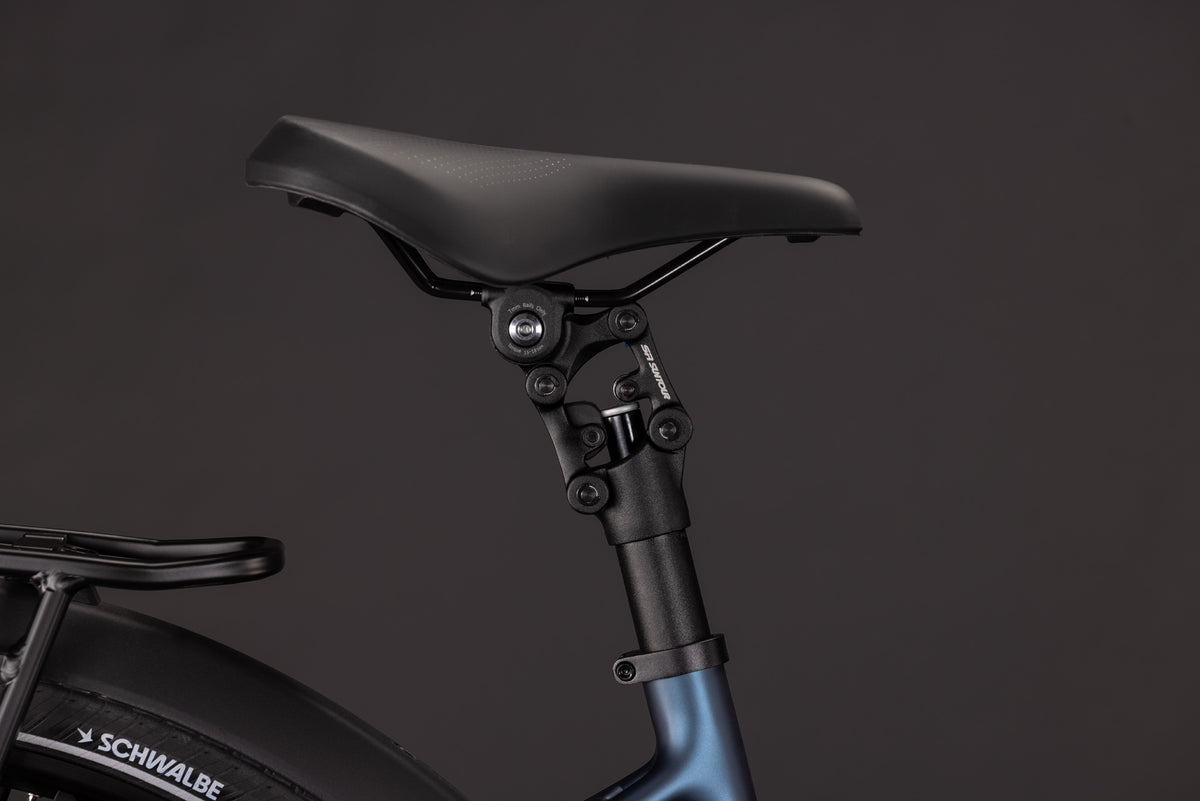 CUBE SUPREME HYBRID DELUXE ONE 600 URBAN eBIKE 2027 NAVYBLACK 'N' BLACK (EASY ENTRY)