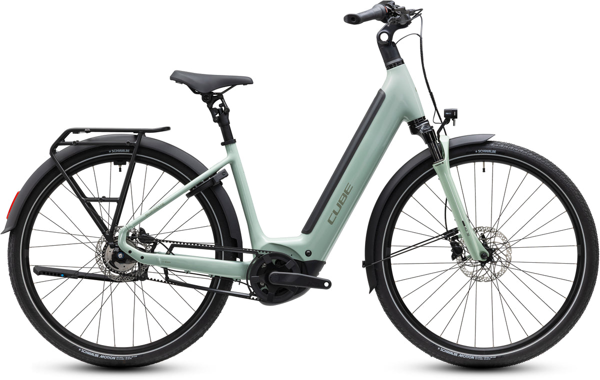 CUBE SUPREME HYBRID DELUXE ONE 600 URBAN eBIKE 2027 ALOEGREEN 'N' REFLEX (EASY ENTRY)