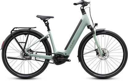 CUBE SUPREME HYBRID DELUXE ONE 600 URBAN eBIKE 2027 ALOEGREEN 'N' REFLEX (EASY ENTRY)
