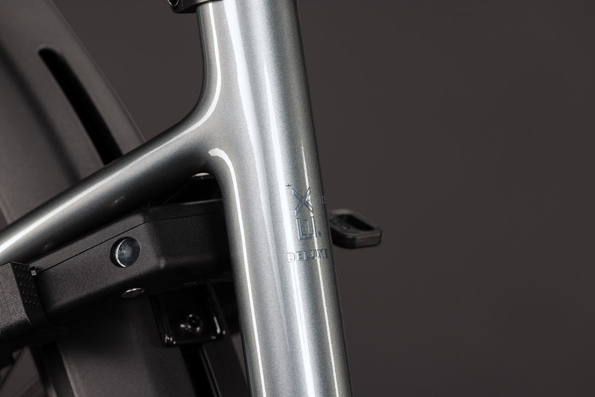 CUBE SUPREME RT HYBRID DELUXE EX 600 URBAN eBIKE 2027 QUICKSILVER 'N' GREY (EASY ENTRY)