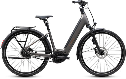 CUBE SUPREME HYBRID DELUXE SLX 600 URBAN eBIKE 2027 TEAK 'N' CHROME (EASY ENTRY)