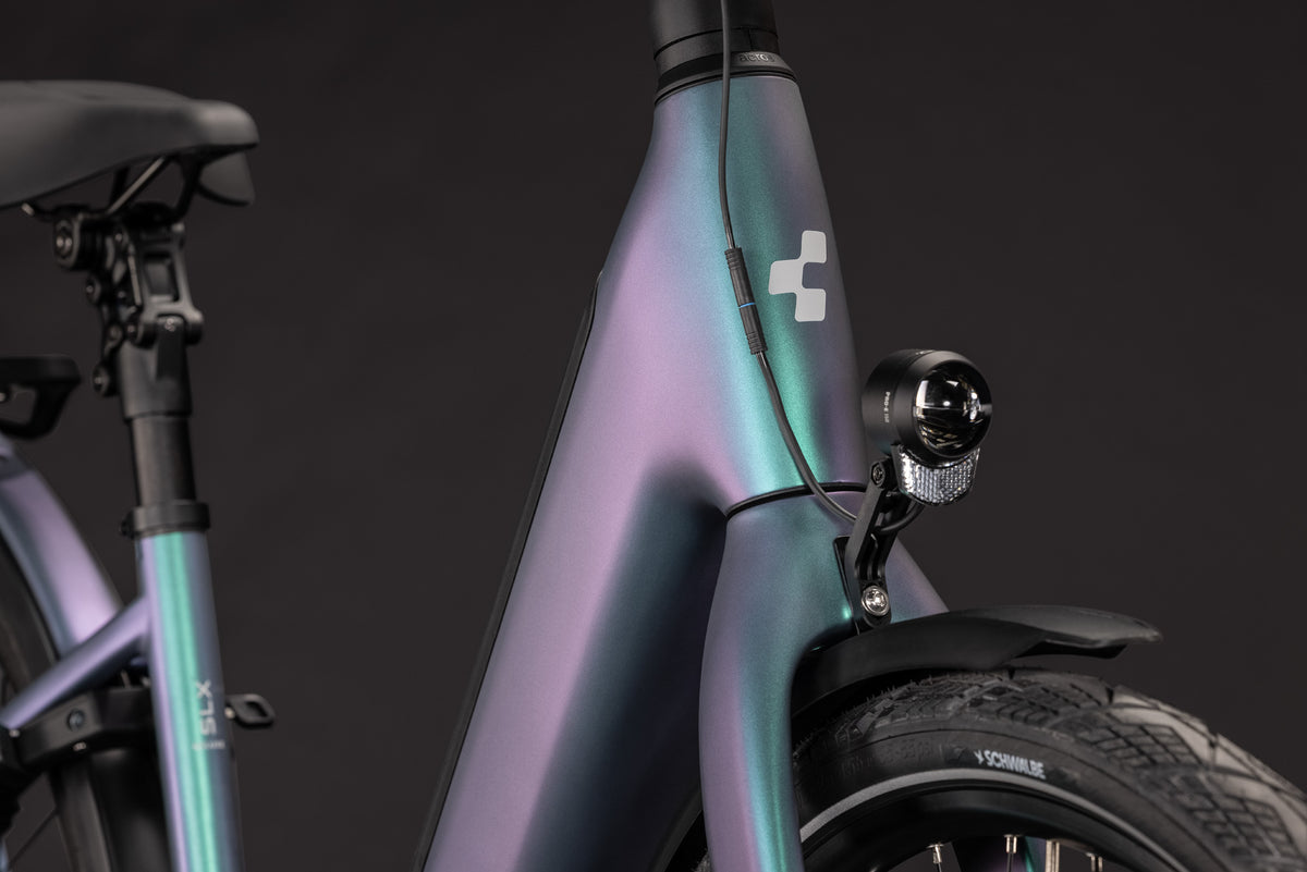 CUBE SUPREME HYBRID C:62 DELUXE SLX 600 URBAN eBIKE 2027 POLARLIGHT 'N' GREY (EASY ENTRY)