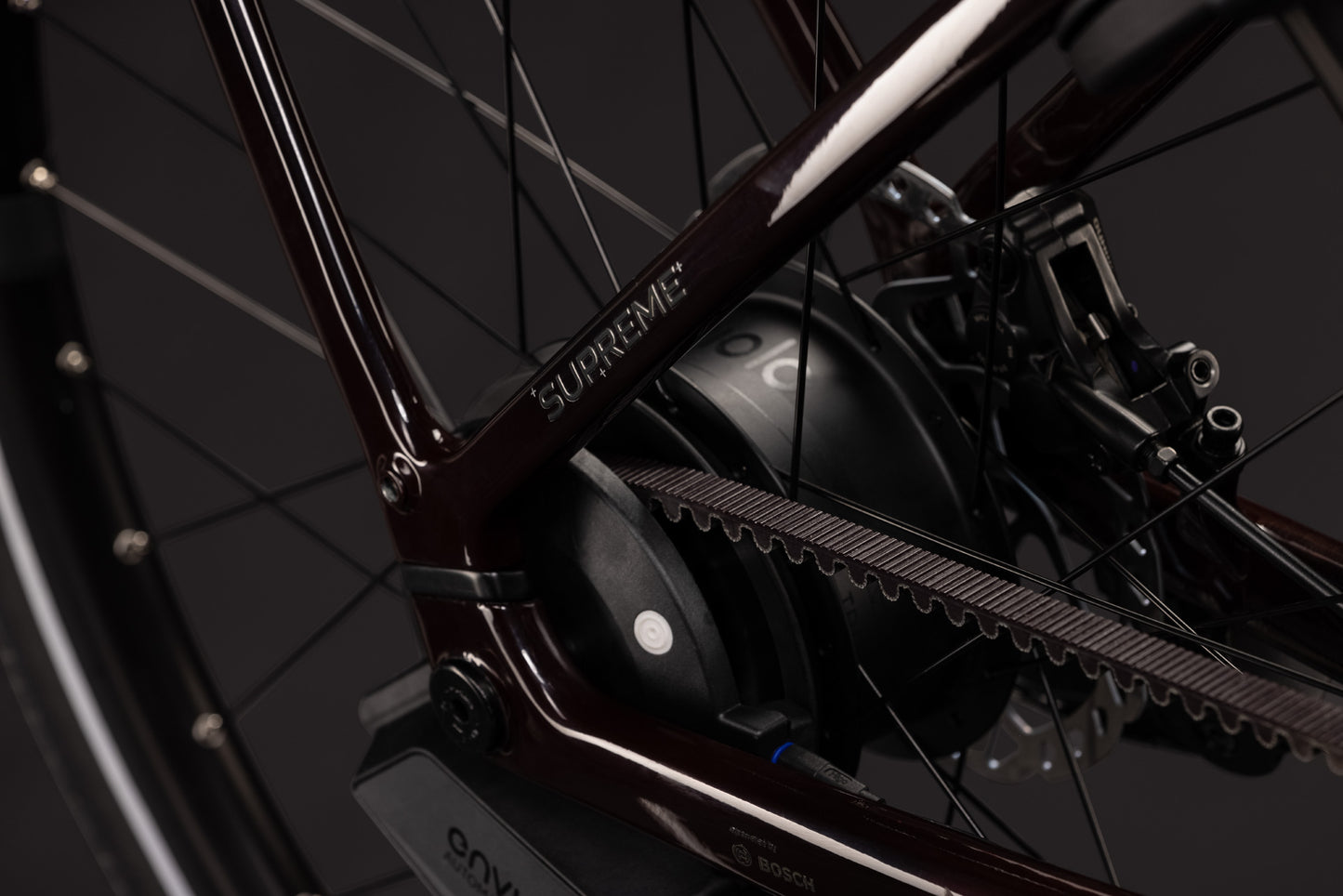 CUBE SUPREME HYBRID C:62 DELUXE SLT 600 URBAN eBIKE 2027 LIQUIDRED 'N' CHROME (EASY ENTRY)