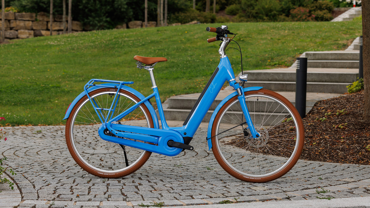 CUBE ARUBA HYBRID 600 URBAN eBIKE 2027 DEEPSKY 'N' BROWN (EASY ENTRY)