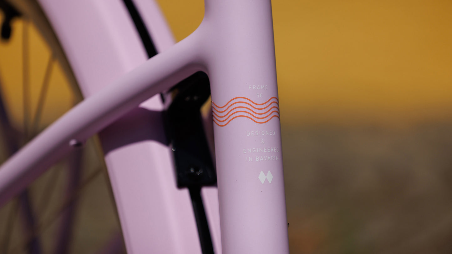 CUBE ARUBA HYBRID 600 URBAN eBIKE 2027 COTTONCANDY 'N' CREME (EASY ENTRY)