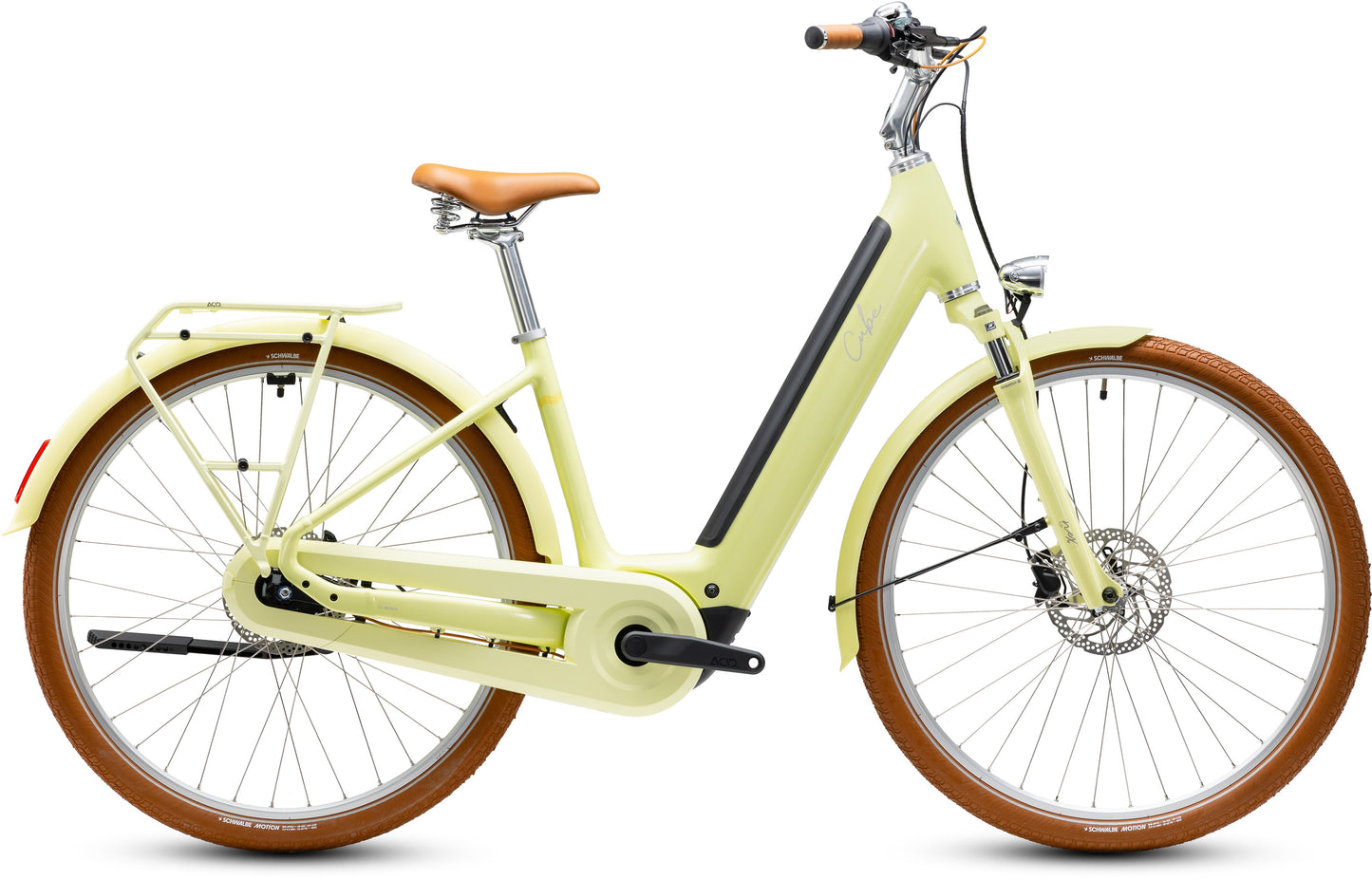 CUBE ARUBA HYBRID 600 URBAN eBIKE 2027 SUNNYDAY 'N' BROWN (EASY ENTRY)
