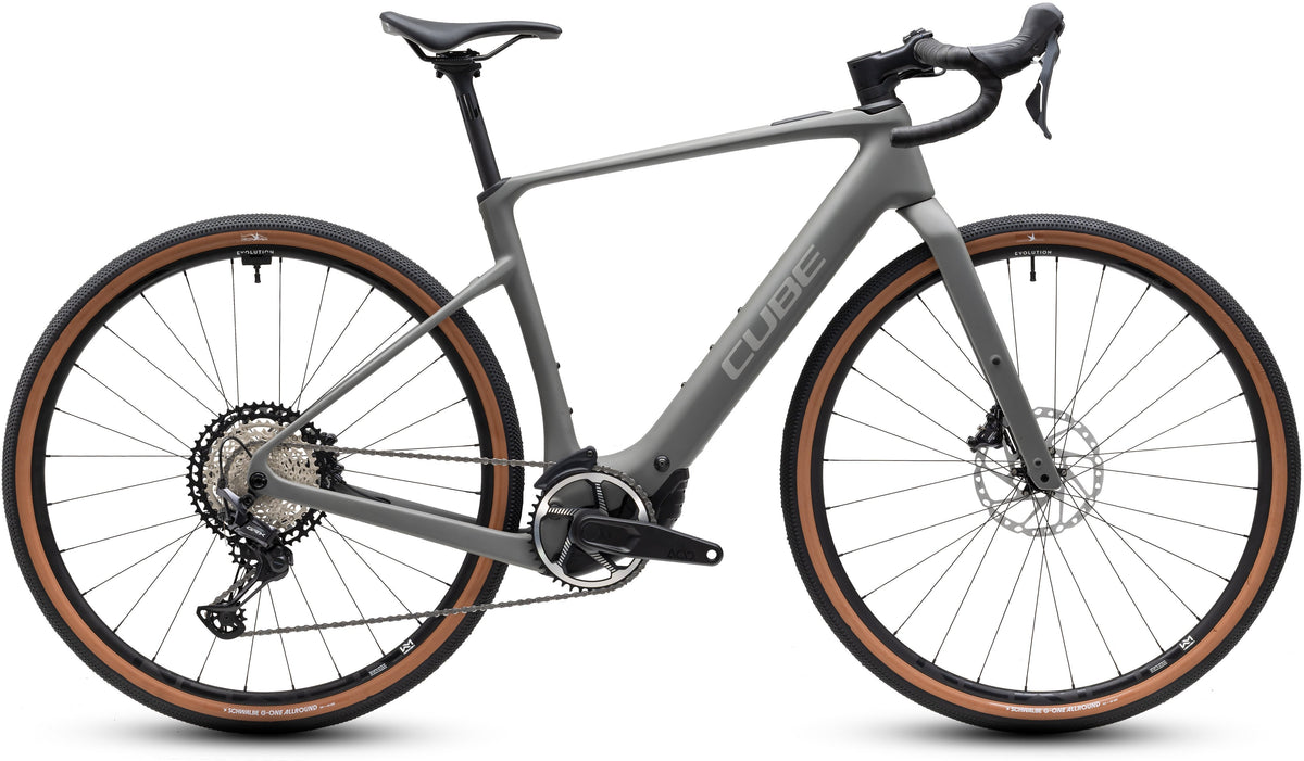 CUBE NUROAD HYBRID C:62 RACE 400X eGRAVEL BIKE 2027 OLDGREY 'N' GREY