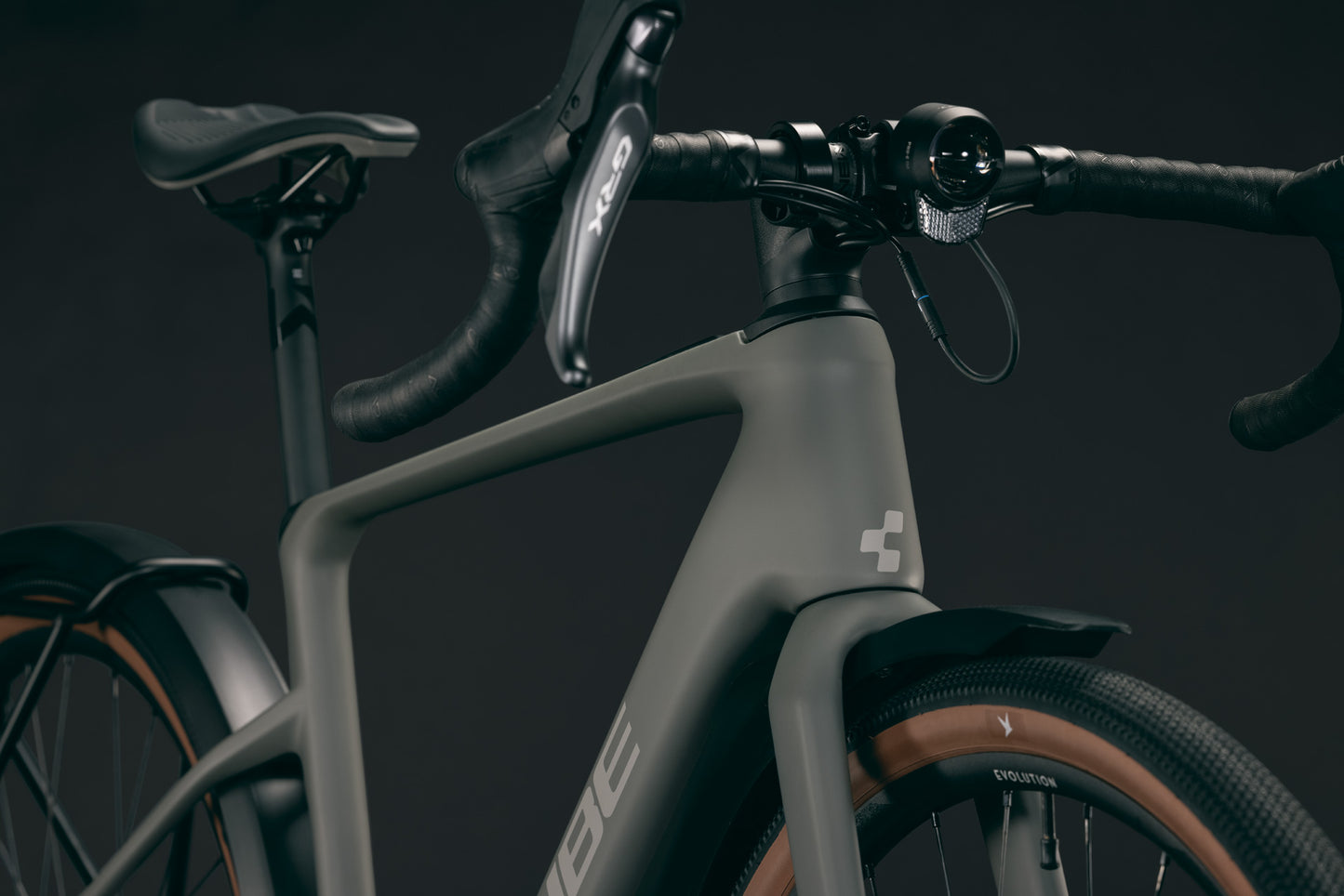 CUBE NUROAD HYBRID C:62 RACE 400X FE eGRAVEL BIKE 2027 OLDGREY 'N' GREY