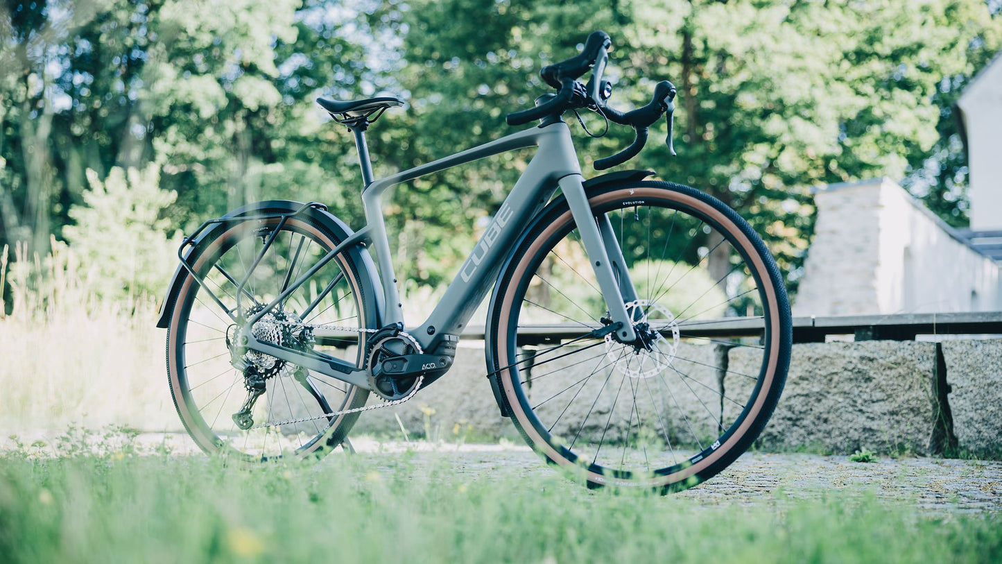 CUBE NUROAD HYBRID C:62 RACE 400X FE eGRAVEL BIKE 2027 OLDGREY 'N' GREY