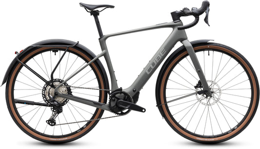 CUBE NUROAD HYBRID C:62 RACE 400X FE eGRAVEL BIKE 2027 OLDGREY 'N' GREY