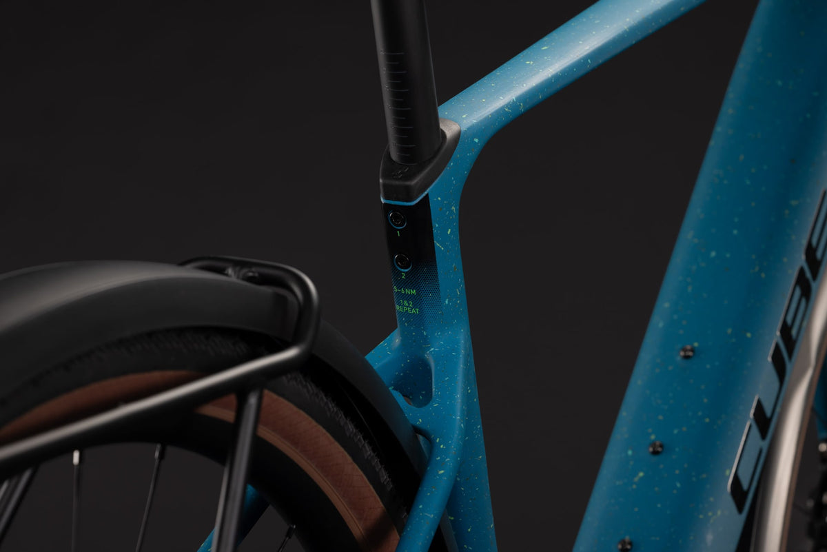 CUBE NUROAD HYBRID C:62 EXC 400X FE eGRAVEL BIKE 2027 TROPICALTEAL 'N' BLACK