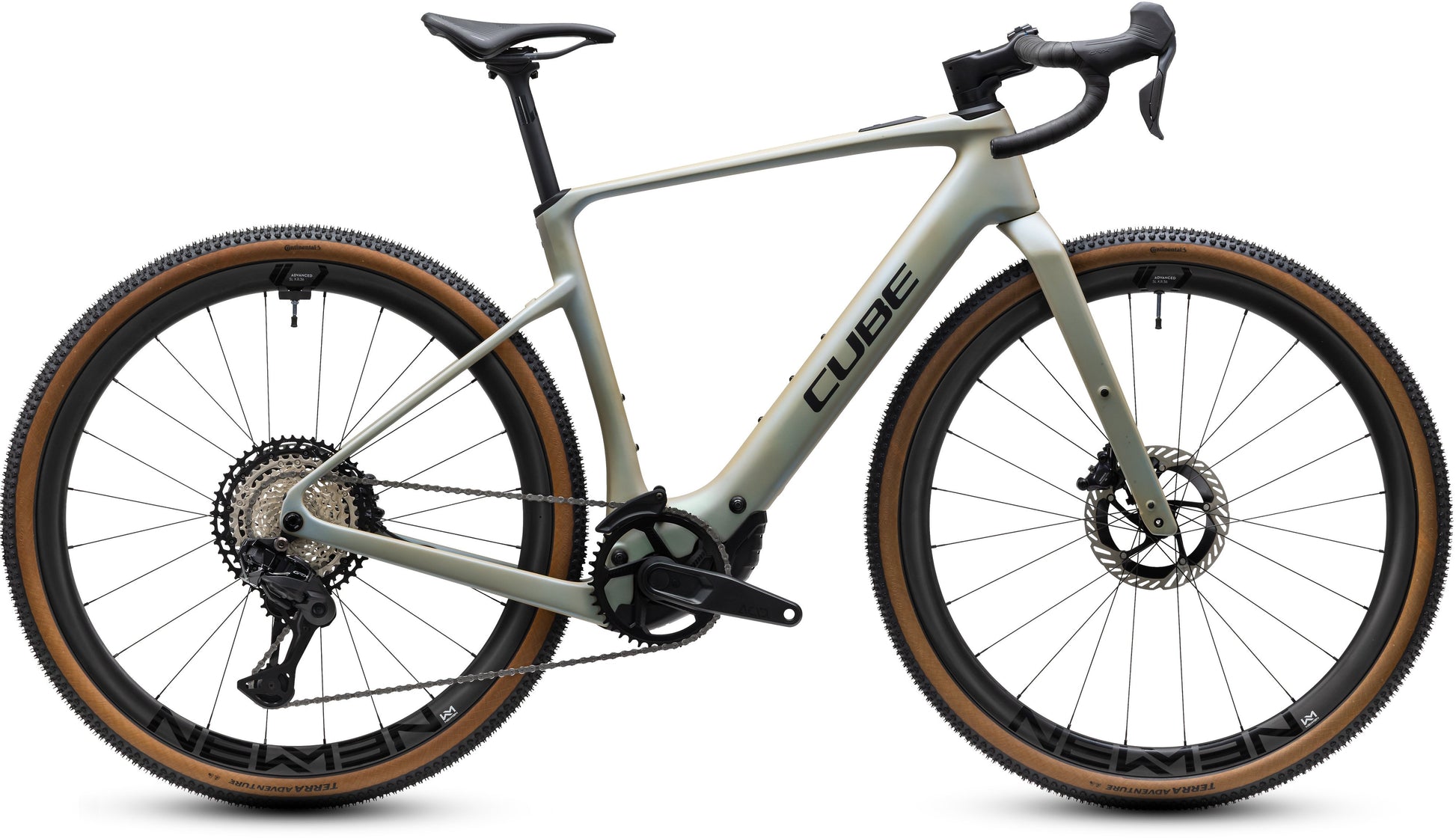CUBE NUROAD HYBRID C:62 SLX 400X eGRAVEL BIKE 2027 GLINTSAND 'N' BLACK