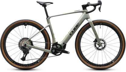 CUBE NUROAD HYBRID C:62 SLX 400X eGRAVEL BIKE 2027 GLINTSAND 'N' BLACK
