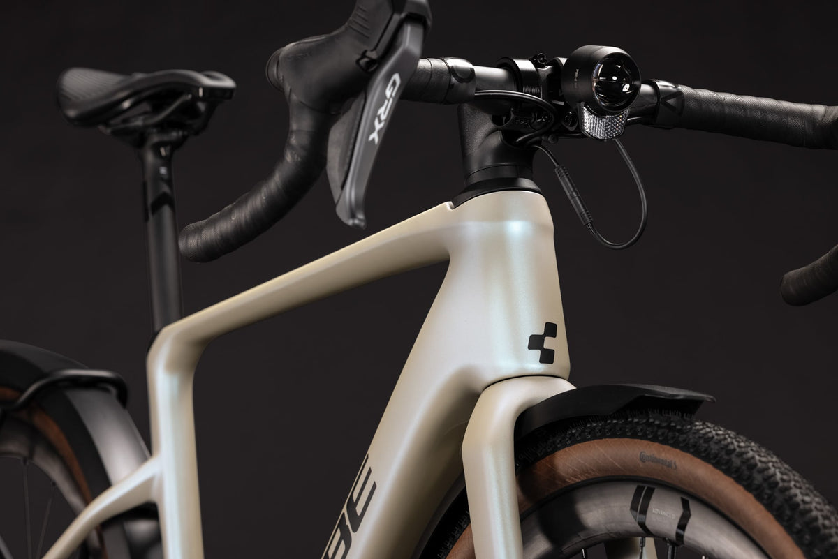 CUBE NUROAD HYBRID C:62 SLX 400X FE eGRAVEL BIKE 2027 GLINTSAND 'N' BLACK